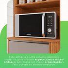 Armário Paneleiro Torre Quente Pérola Cinamomo/off White