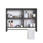 Armario Para Banheiro 01 Porta Com Espelho 80cm Proddy