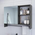 Armario Para Banheiro 01 Porta Com Espelho 80cm Proddy