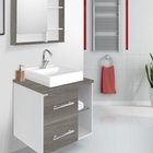 Armário Para Banheiro - Blocc60 - Nogal