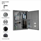 Armário Para Banheiro Com Espelho Branco