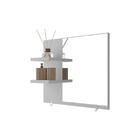 Armário Para Banheiro Com Espelho Lince Branco 40cm