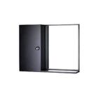 Armário Para Banheiro Com Espelho Preto