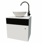 Armário Para Banheiro Suspenso Com Espelho e Cuba Completo 44