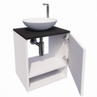 Armário Para Banheiro Suspenso Gabinete Com Cuba e Com Espelh