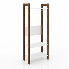 Armário para Closet  165,5X65X35,4cm Branco TecnoMobili