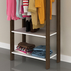 Armário para Closet  165,5X65X35,4cm Branco TecnoMobili