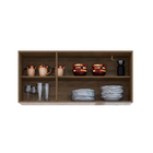 Armário Para Cozinha 120cm - Vallisa Decor Freijó/grafite