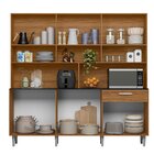 Armário Para Cozinha 12 Portas 1 Gaveta Clara Yescasa Carvalh