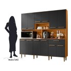 Armário Para Cozinha 12 Portas 1 Gaveta Clarice Yescasa Freij