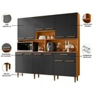 Armário Para Cozinha 12 Portas 1 Gaveta Clarice Yescasa Freij