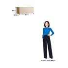 Armário Para Cozinha 1 Porta Basculante 80cm Freijó/soft