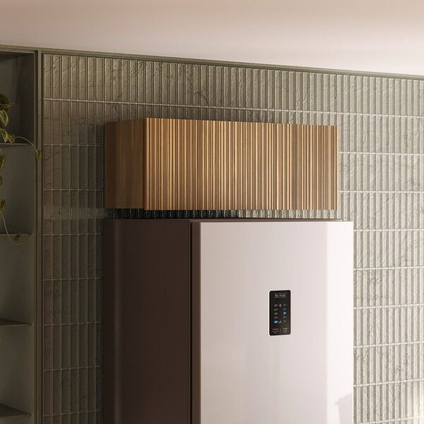 Armário Para Cozinha 1 Porta Basculante 80cm Riscatto Freijó