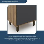 Armário Para Cozinha 1 Porta Confort   Cinamomo/grafite