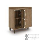 Armário Para Cozinha 1 Porta Confort Batrol Móveis Cinamomo/g