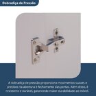 Armário Para Cozinha 2 Portas 3 Gavetas Top Class   Branco