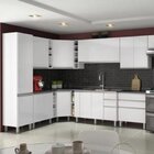 Armário Para Cozinha 2 Portas Top Class   Branco