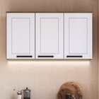 Armário Para Cozinha 3 Portas Provençal Jequitiba/branco