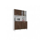 Armário Para Cozinha 4 Portas 1 Gaveta Viena Plus Madine Bran