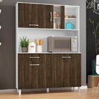 Armário Para Cozinha 4 Portas 1 Gaveta Viena Plus Madine Bran