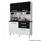 Armário Para Cozinha 4 Portas 2 Gavetas Brenda Top Imop Móvei