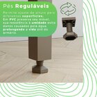 Armário Para Cozinha 4 Portas 2 Gavetas Sofia Plus  Branco