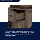 Armário Para Cozinha 4 Portas Aracaju Imbuia Natural