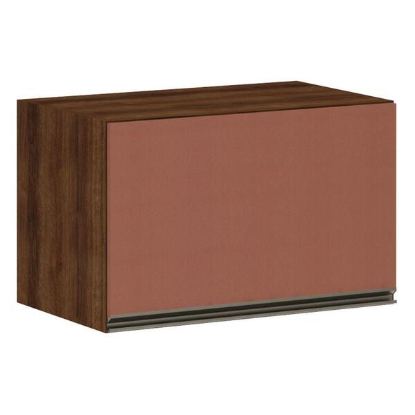 Armário Para Cozinha 60 Cm 1 Porta Dourado Com Gaia