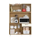 Armário Para Cozinha 6 Portas 1 Gaveta Berlim Atacama/off-whi