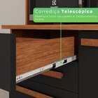 Armário Para Cozinha 6 Portas 2 Gavetas Luna Plus  Cinamomo/g