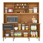 Armário Para Cozinha 6 Portas 2 Gavetas Luna Top Imop Móveis