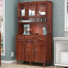 Armário Para Cozinha 6 Portas 3 Gavetas Madeira Maciça Castan