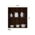 Armário Para Cozinha 70 Cm 2 Portas Safira Luciane Móveis - N