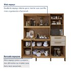 Armário Para Cozinha 7 Portas 2 Gavetas 180,8cm Citrino Yesca