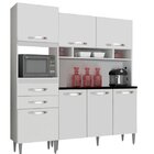 Armário Para Cozinha 7 Portas 2 Gavetas Amanda Plus Imop Móve