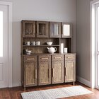 Armário Para Cozinha 8 Portas São Luis Imbuia Natural