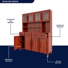 Armário Para Cozinha 8 Portas São Luis Mel