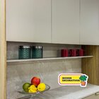 Armário Para Cozinha 9 Portas 1 Gaveta Pulse Freijó/soft