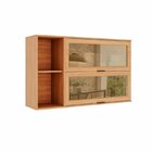 Armário Para Cozinha Aéreo 2 Portas Castanha Freijó