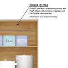 Armário Para Cozinha Aéreo 3 Portas Noruega Espresso Móveis A