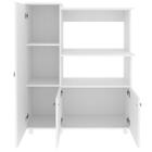 Armário Para Cozinha Bl3310 Sienna  Branco