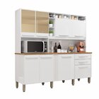 Armário Para Cozinha Espelhado 8 Portas 2 Gavetas Antonela Br