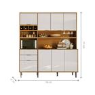 Armario Para Cozinha Jaspe Tauari Off White