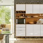 Armario Para Cozinha Jaspe Tauari Off White