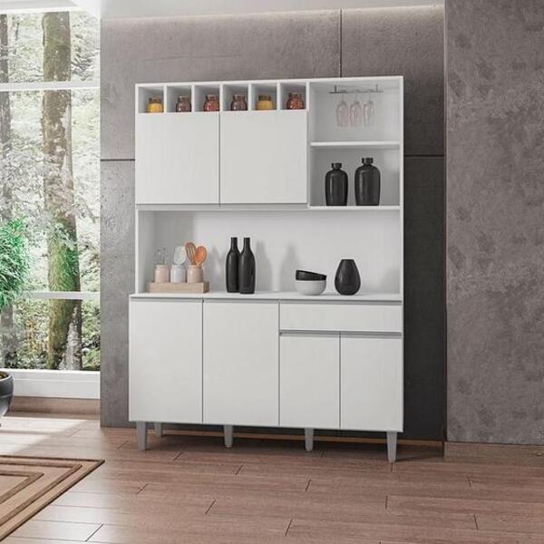 Armário Para Cozinha Kit Juliana  Escolha Sua Cor  - Wed Deco