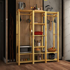 Armario Para Cozinha Madeirado Pinus Multiuso Decorativo