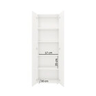 Armário Para Cozinha Multiuso Curitiba Com 2 Portas E 5 Nich