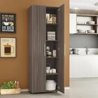 Armário Para Cozinha Mutiuso Curitiba Com 2 Portas - Carvalh