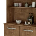 Armário para cozinha Ômega Ipê - Kaik Móveis