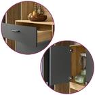 Armário Para Cozinha Pequena 4 Portas 1 Gaveta 90 Cm Freijó C